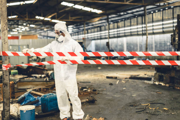 Professional Odor Removal technician working in Mattapan, MA